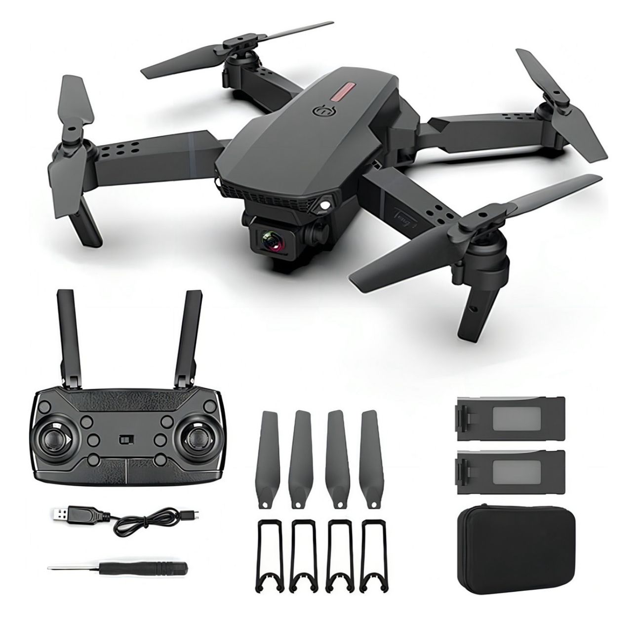 Drone dual cam 4k doble bateria