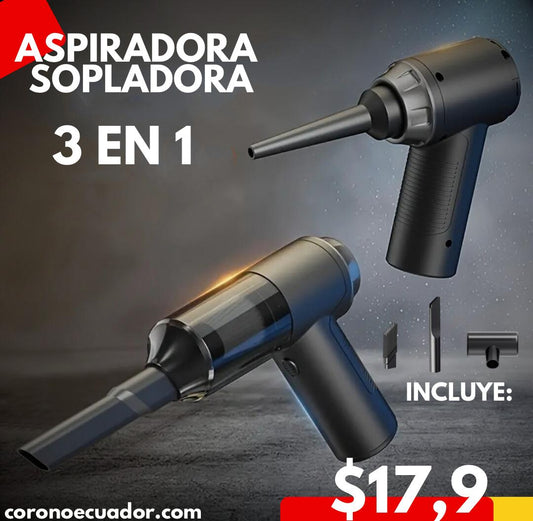 Mini Aspiradora sopladora 3 en 1